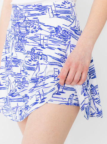 Rally Skort - Set Sail Sailor Blue