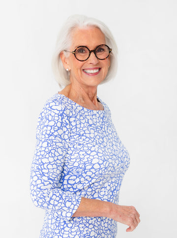 Bimini Dress - Ruth's Hydrangea in Chatham