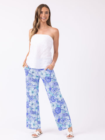 Hillary Pant in June Blooms Regatta