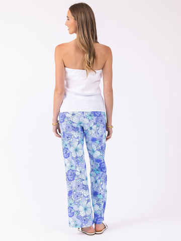 Hillary Pant in June Blooms Regatta