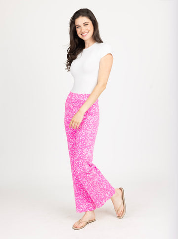 Hillary Pant - Claire's Bud in Rose