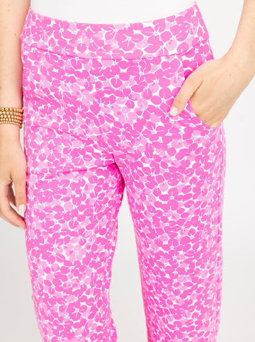 Hillary Pant - Claire's Bud in Rose
