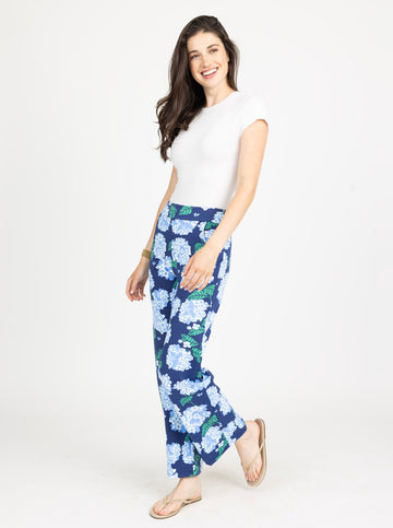 Hillary Pant - Hydrangea Walk in Regatta