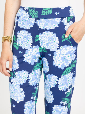 Hillary Pant - Hydrangea Walk in Regatta