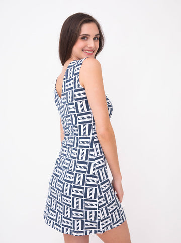 Paradise Dress - Cape Cod in Navy