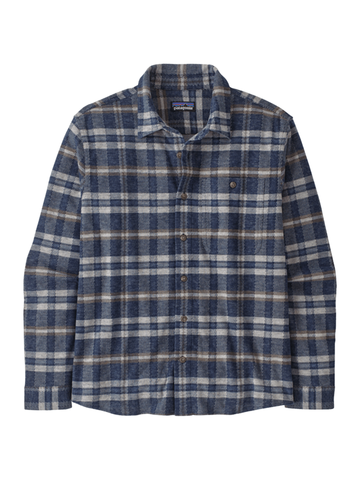Men's Stretch Fjord Flannel Shirt in Freeride: New Navy