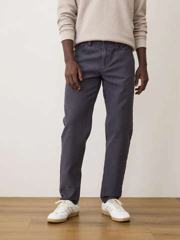 5 Pocket Flex Terry Pant Slim Straight in Faded Navy