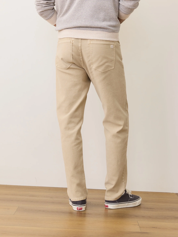 5 Pocket Flex Terry Pant Slim Straight in Khaki
