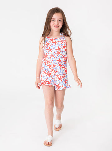 Rosie Romper in Summer Stars