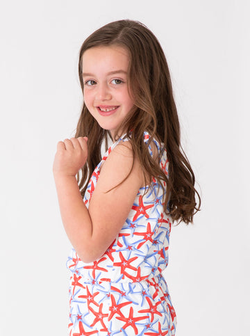 Rosie Romper in Summer Stars