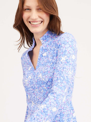 Mahi Tunic - Beach Blossom in Regatta