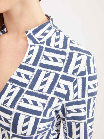 Mahi Tunic Dress - Cape Cod in Navy