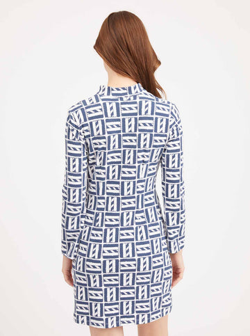 Mahi Tunic Dress - Cape Cod in Navy