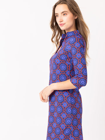 Charleston Dress in Roselle Heritage