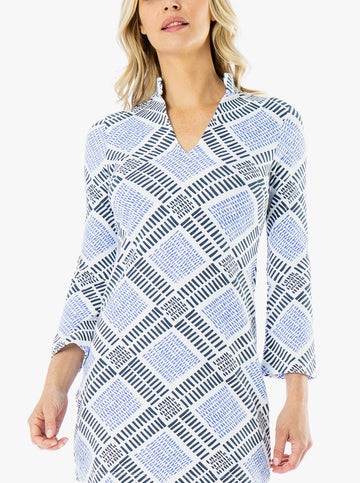 Mahi Tunic Dress - Chappy in Regatta