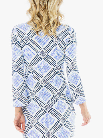 Mahi Tunic Dress - Chappy in Regatta