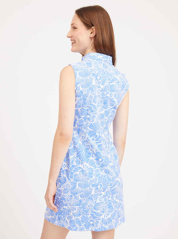 Mahi Sleeveless Tunic - Secret Garden in Regatta