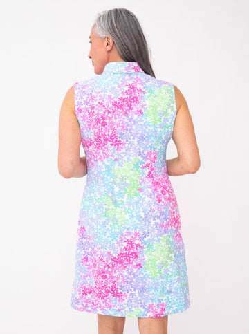 Schooner Dress - Rainbow Floral