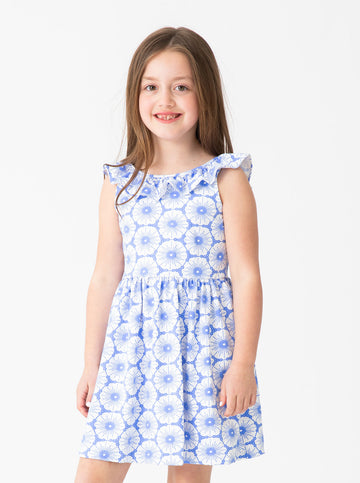 Amelia Dress in Chatham Lace in Regatta