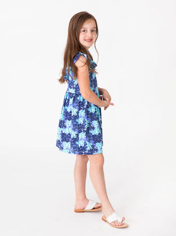Amelia Dress in Into the Meadow Monomoy