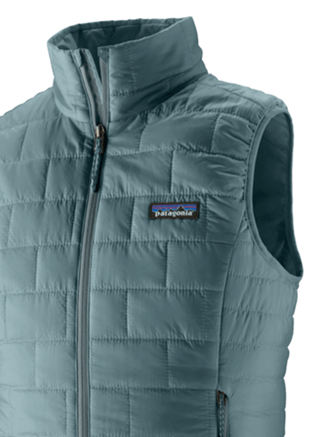 Women's Nano Puff Vest in Blue Sage