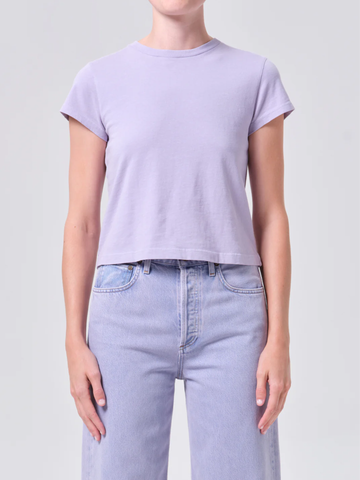 Adine Shrunken Tee in Lilac