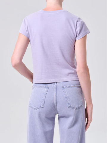 Adine Shrunken Tee in Lilac