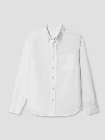 American Oxford Shirt in White