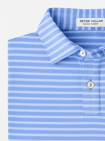 Ashford Youth Performance Jersey Polo in Bluebird