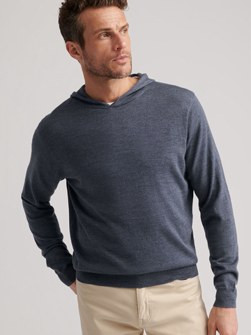 Autumn Crest Popover Hoodie in Charcoal