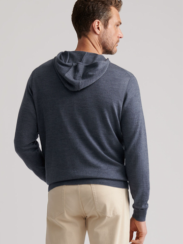 Autumn Crest Popover Hoodie in Charcoal