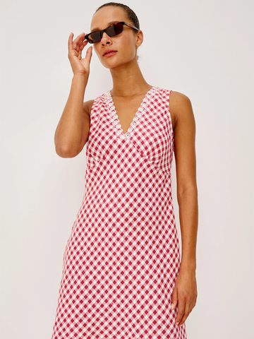 Bex Dress in Picnic Check