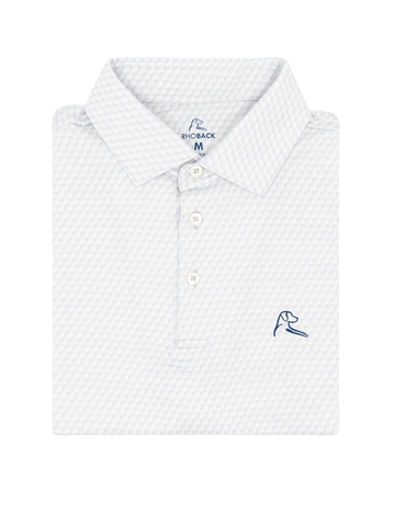 The Be The Ball Polo in White
