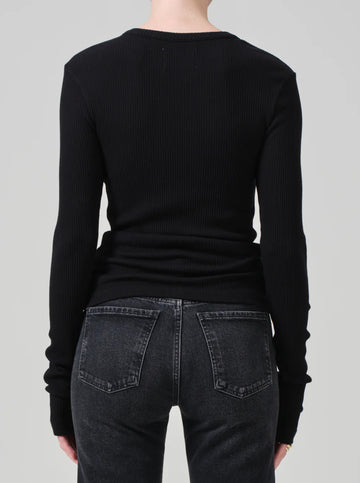 Bina Crewneck in Black