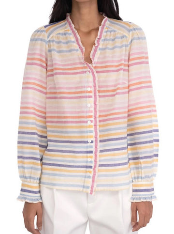 Harlow Shirt in Candy Stripe