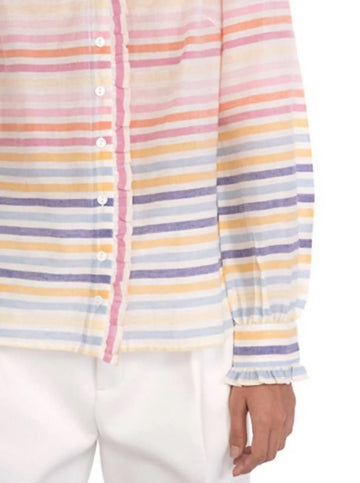 Harlow Shirt in Candy Stripe