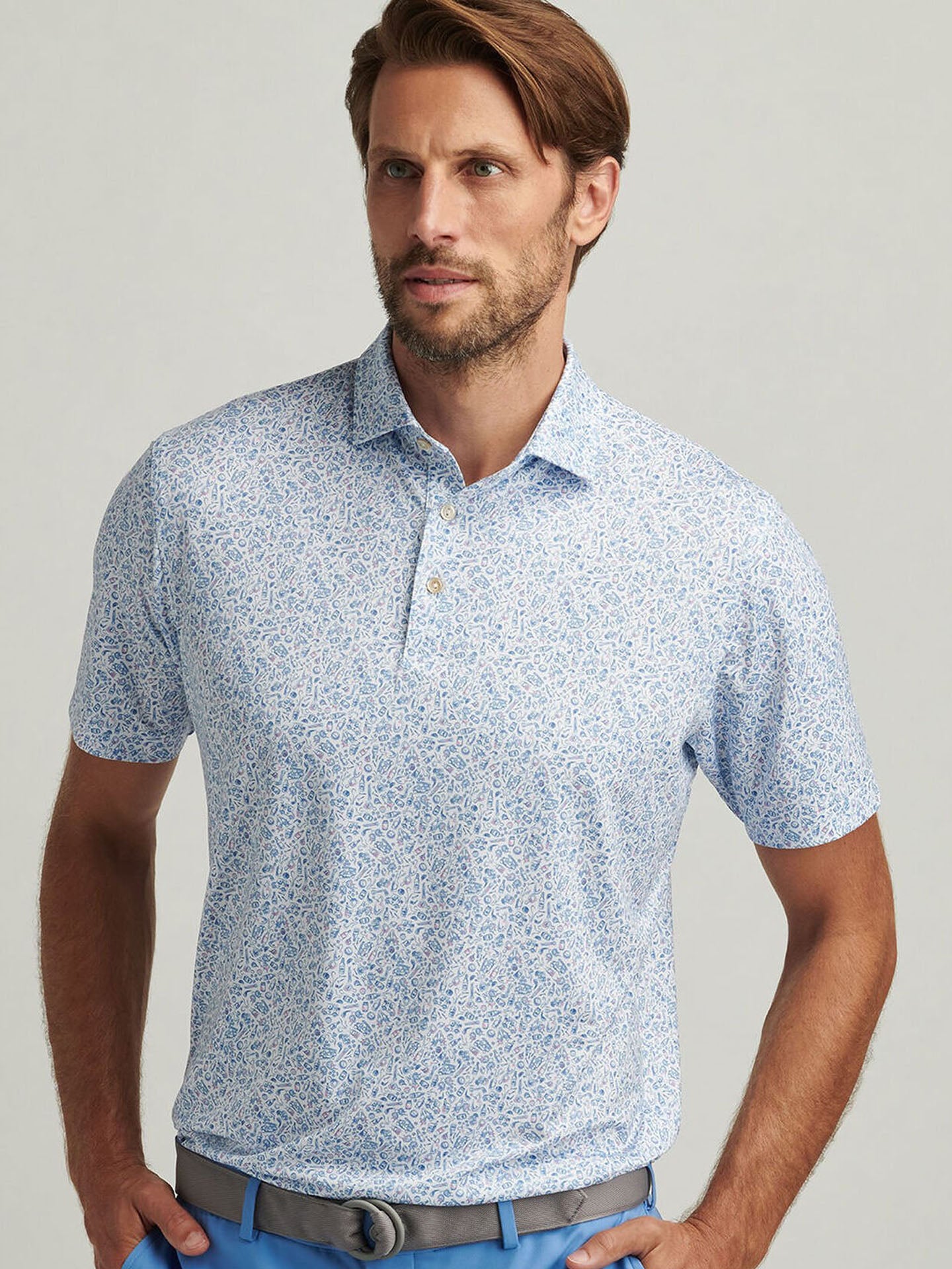 ○【未使用タグ付き】PETER MILLAR 太平洋クラブ ポロシャツ メンズ Peter Millar – MAHI GOLD