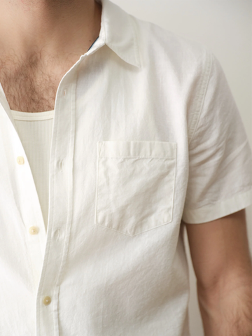 Better-Than-Linen Shirt in White