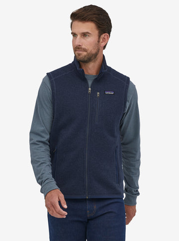 Men's Better Sweater Vest in New Navy