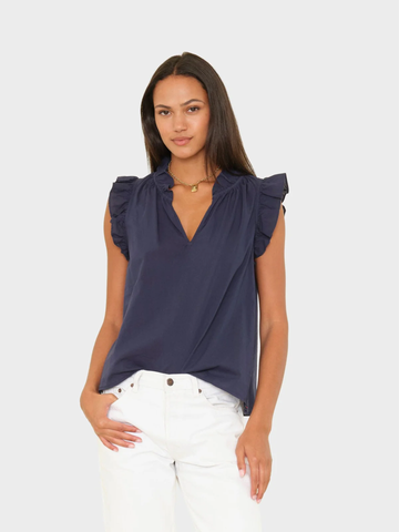 Bex Top in Navy