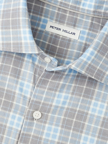 Big Bear Performance Flannel Sport Shirt in Gale Grey