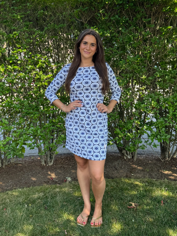Bimini Dress in Chatham Lace Monomoy