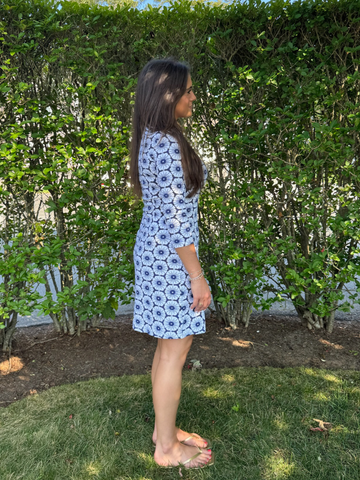 Bimini Dress in Chatham Lace Monomoy