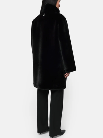 Blair Mid-Length Coat in Noir