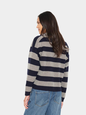 Braxton Sweater in Midnight Gray