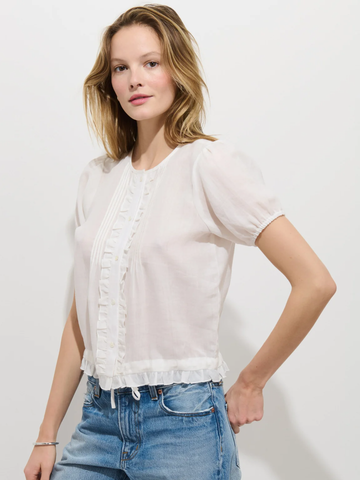 Brittany Top in Off White