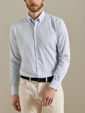 Bruce Shirt in Blue Freesia
