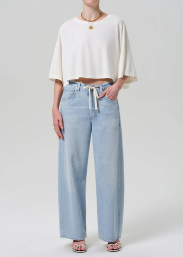 Brynn Drawstring Trouser in Portola