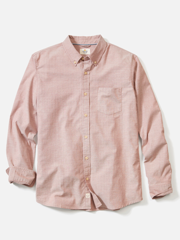 California Oxford Shirt in Burnt Henna