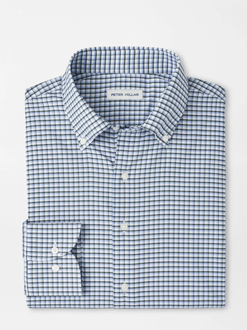 Cashiers Performance Twill Sport Shirt in Deep Verdant